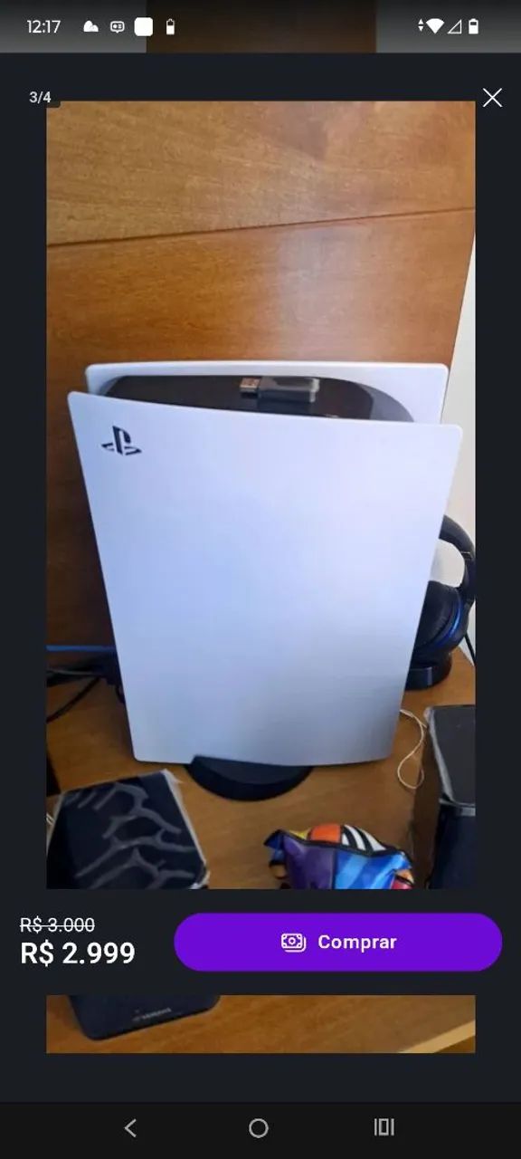 PS5 SLIM SUPER BEM CONSERVADO 