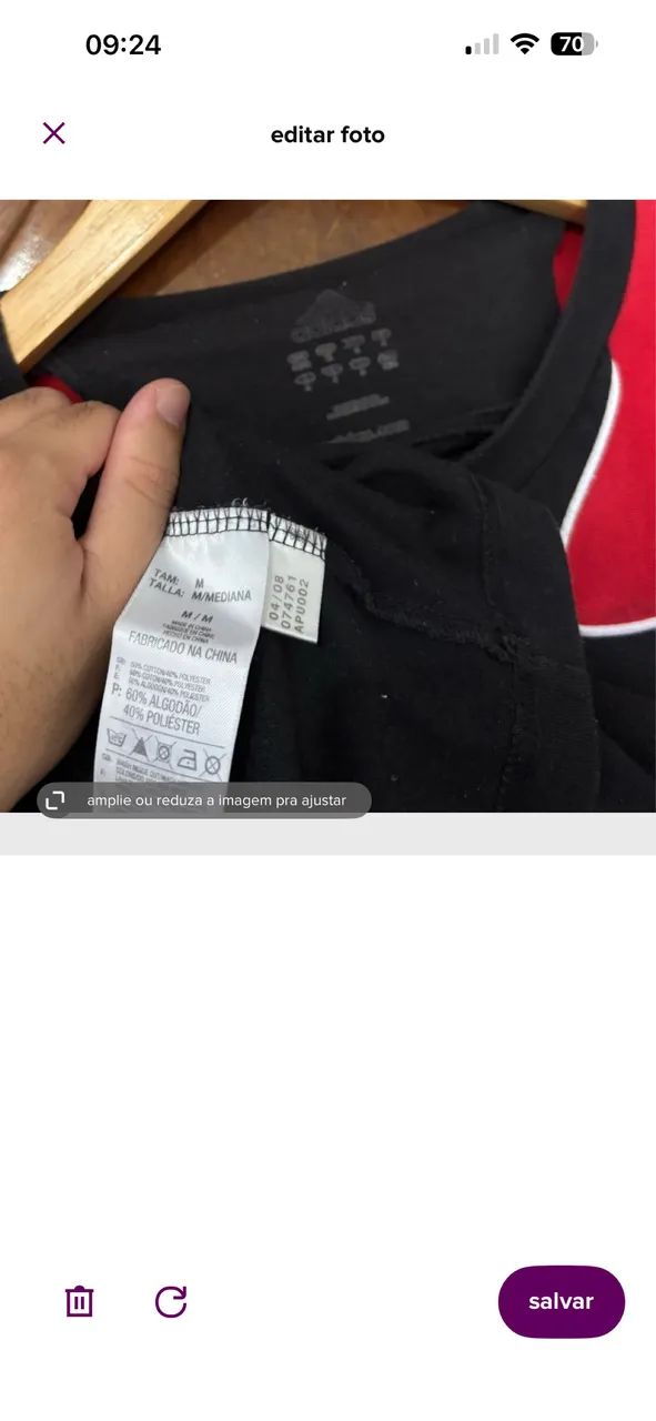 Camisa milan fc 2008 original  - Foto 2