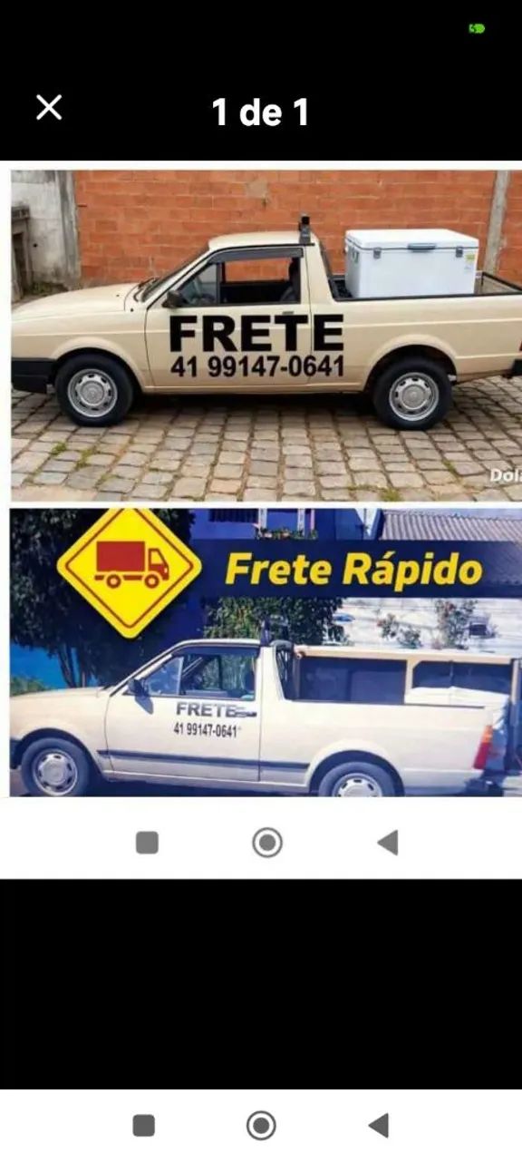 Pequenos fretes Pinhais e regiao