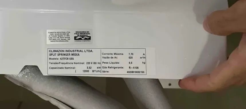 Ar condicionado Split Springer Midea 12000btus  - Foto 4