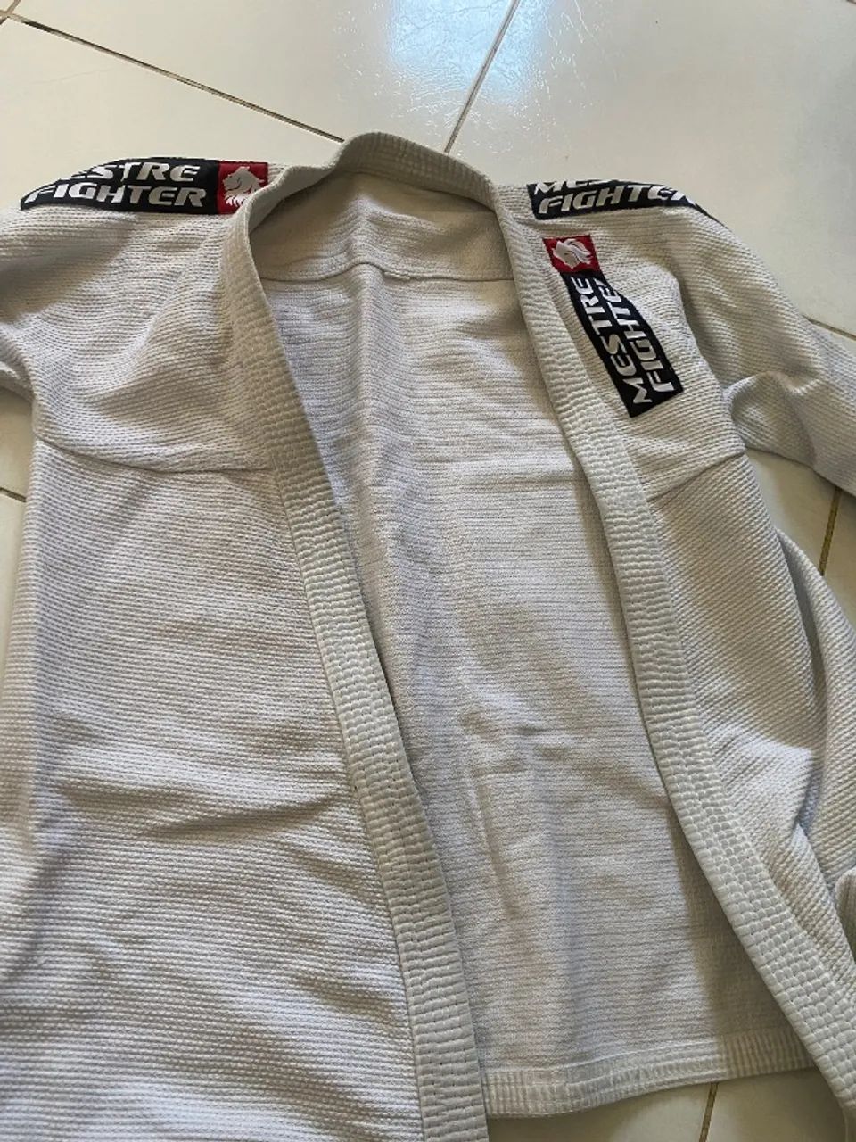 Kimono de Jiu-jítsu/ mestre fighter