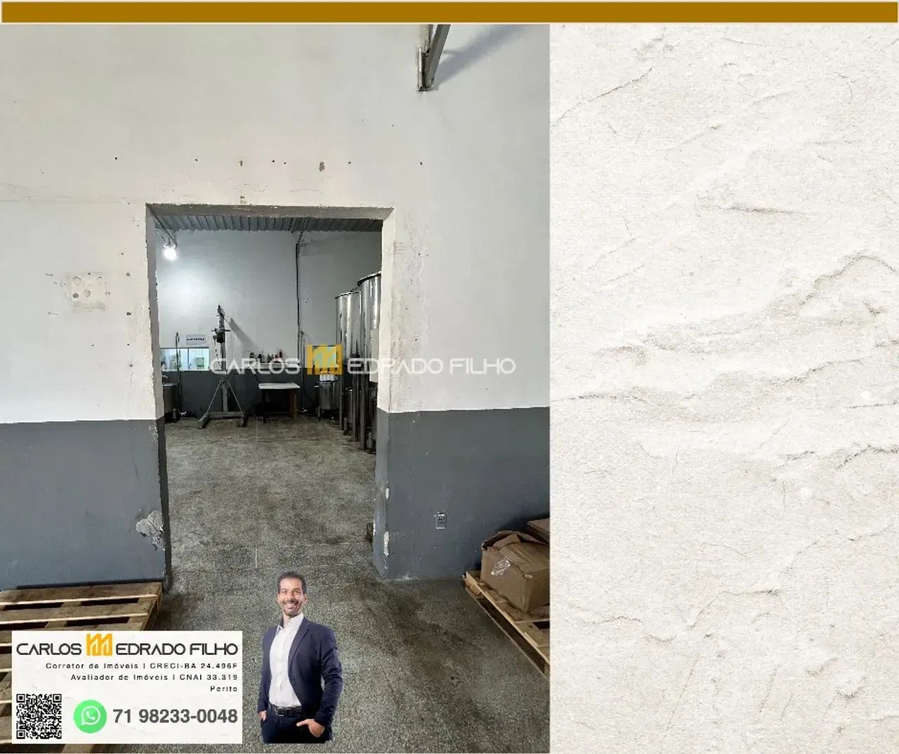 Galpão Logístico 1.050 m² com Mezanino Amplo  Fácil Acesso à CIA/Aeroporto - Lauro de Frei - Foto 9