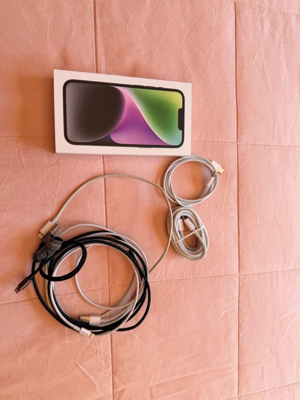 Vendo Iphone 14 256gb bateria em ótimo estado - Foto 3