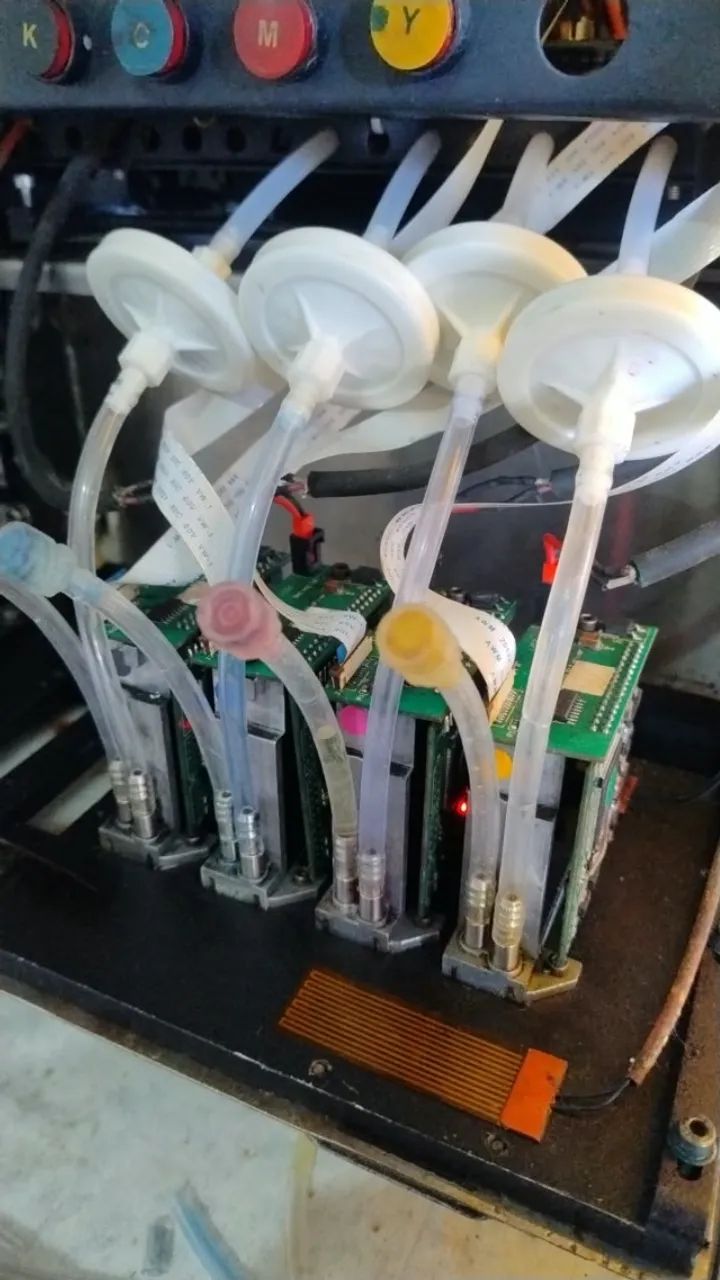 cabeças de impressão solvente - Foto 2