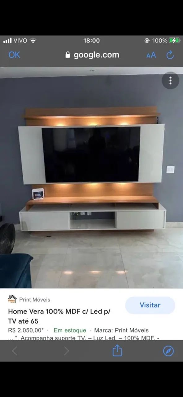 Rack para sala de estar sofisticado e elegante. - Foto 3