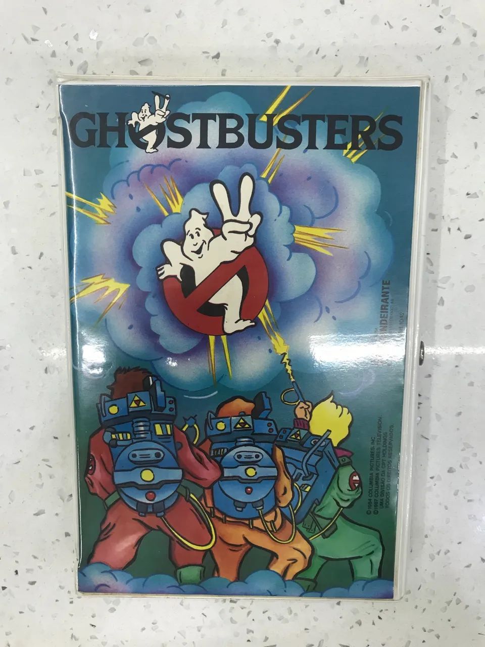Estojo Antigo anos 80 Ghostbusters anos 80