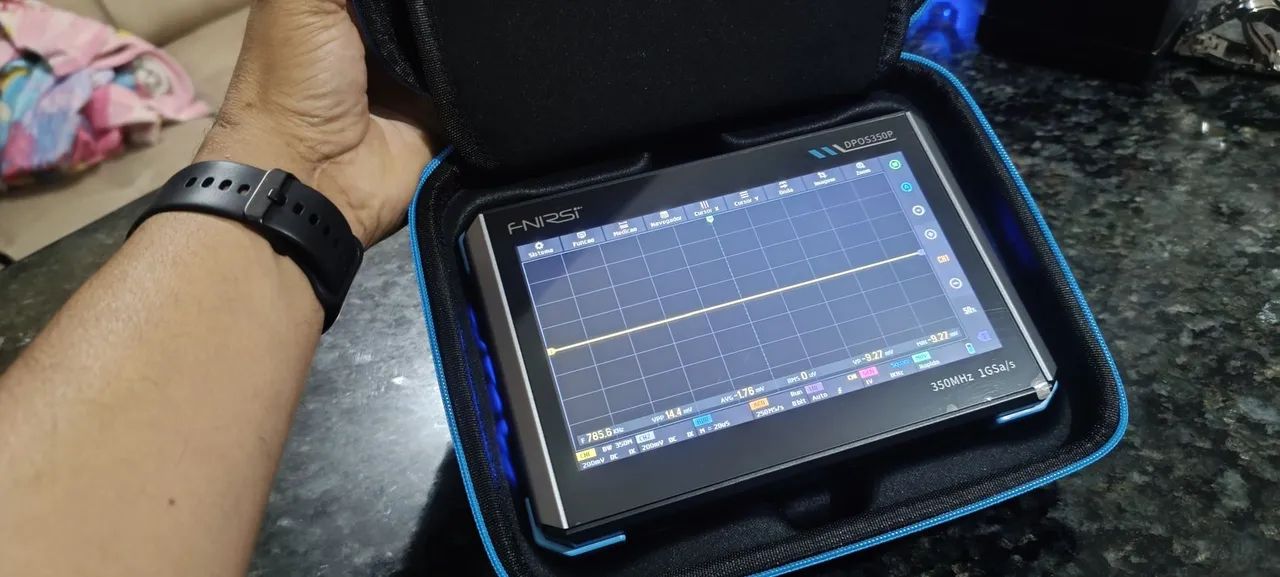 Osciloscópio Fnirsi 350Mhz - Foto 2