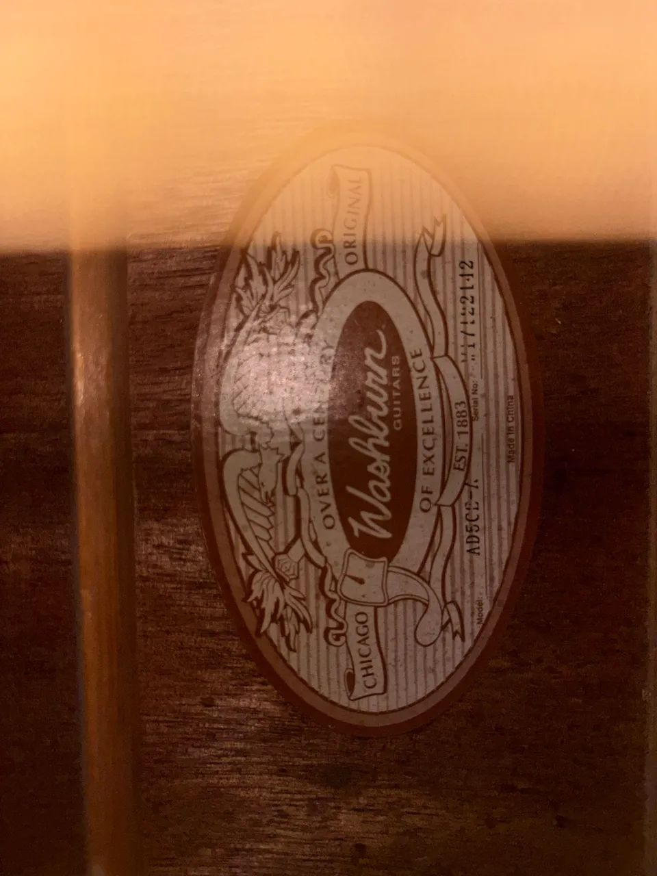Violão Washburn AD5CE A - Foto 3