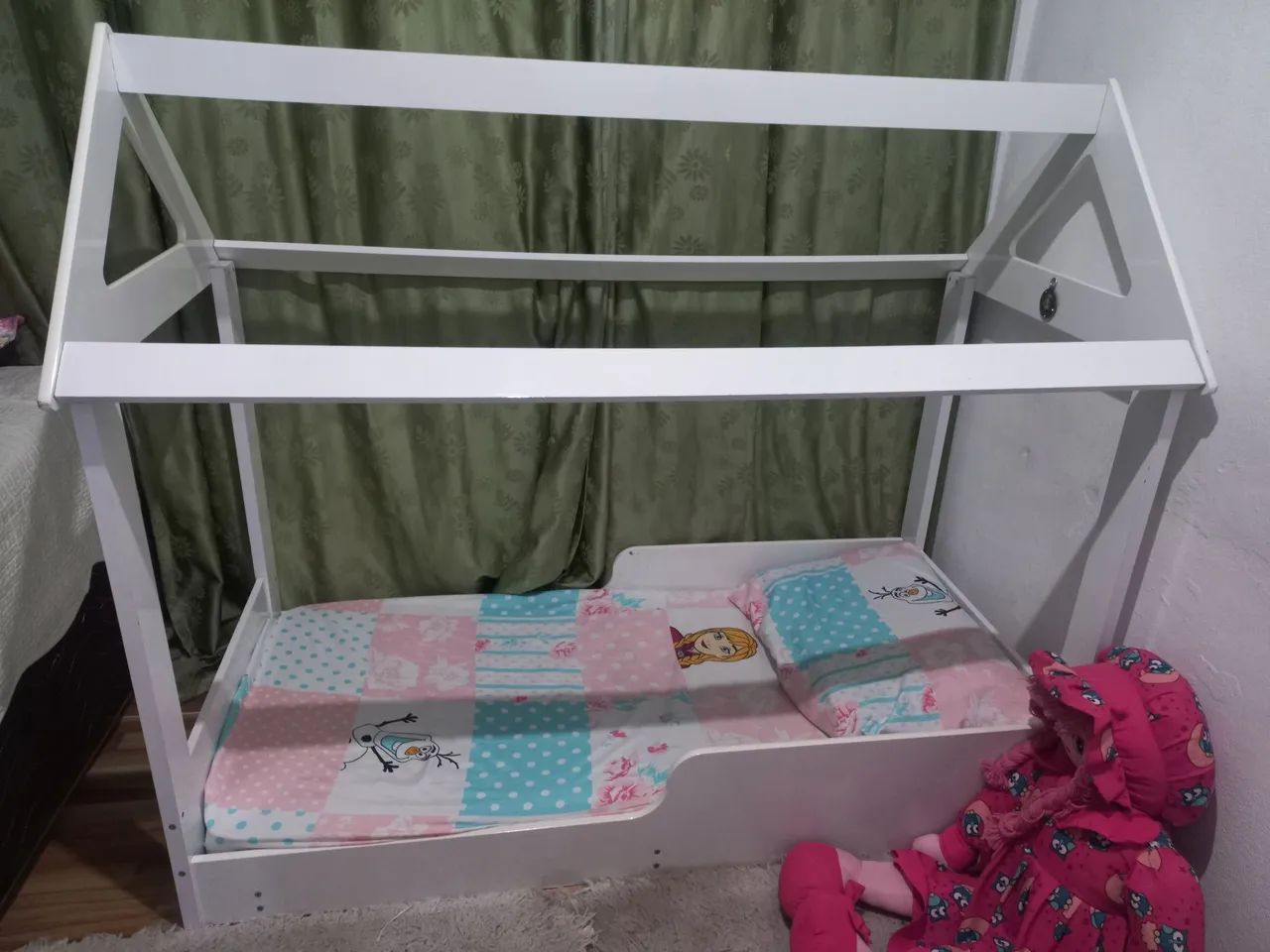 VENDO CAMA CASINHA COM COLCHÃO  - Foto 3