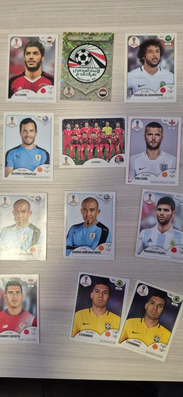 Figurinhas Copa do Mundo 2018 Rússia  - Foto 2