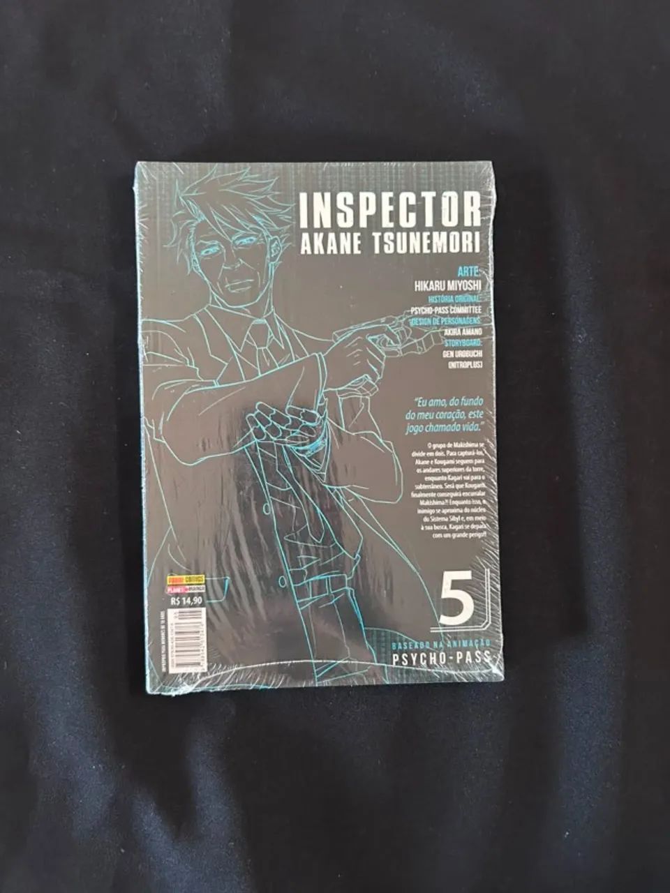 Mangá Psycho-Pass Inspector Akane Vol. 3 e 5 - Foto 3