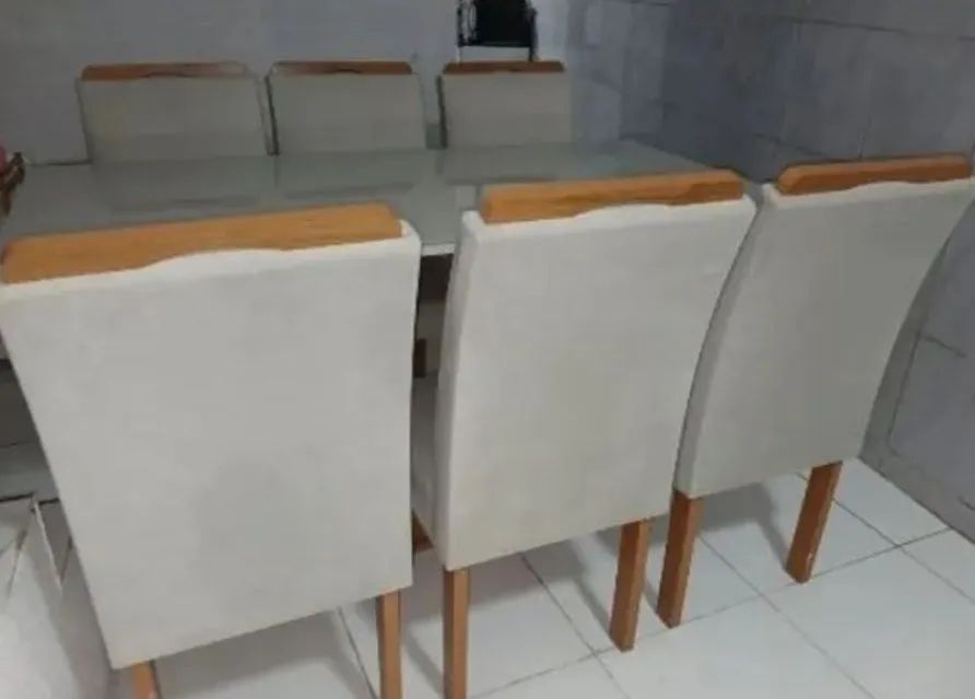 Mesa de jantar 6 cadeiras 1.60 - Foto 5