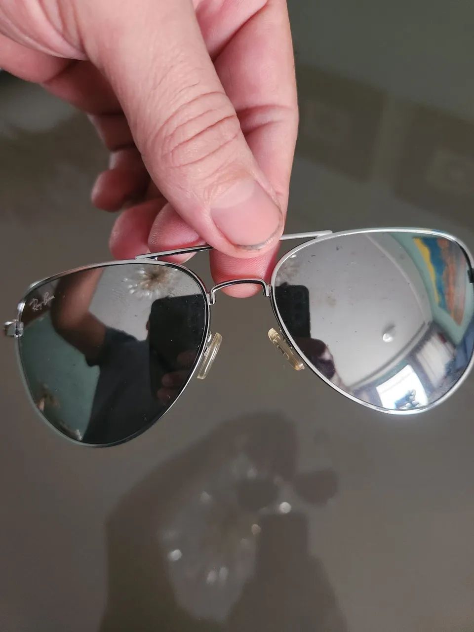 Rayban aviador cromado - Foto 2