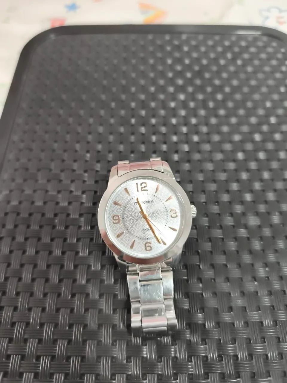 Relógio Mondaine prata original 