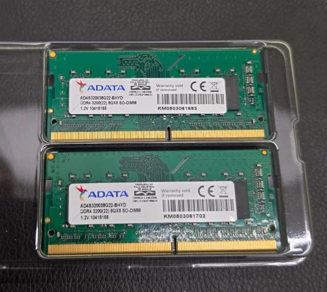 Memoria Ram Notebook ADATA 2x8gb DDR4 3200