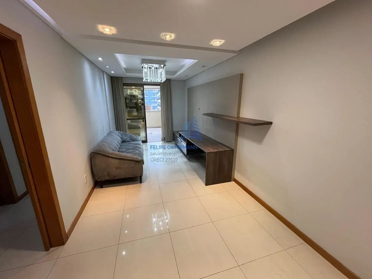Apartamento de 3 dormitórios, suíte, lavabo, 2 vagas de garagem, com área externa em Trind - Foto 4