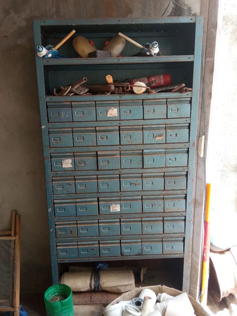 Cabinet with Organizer Drawers