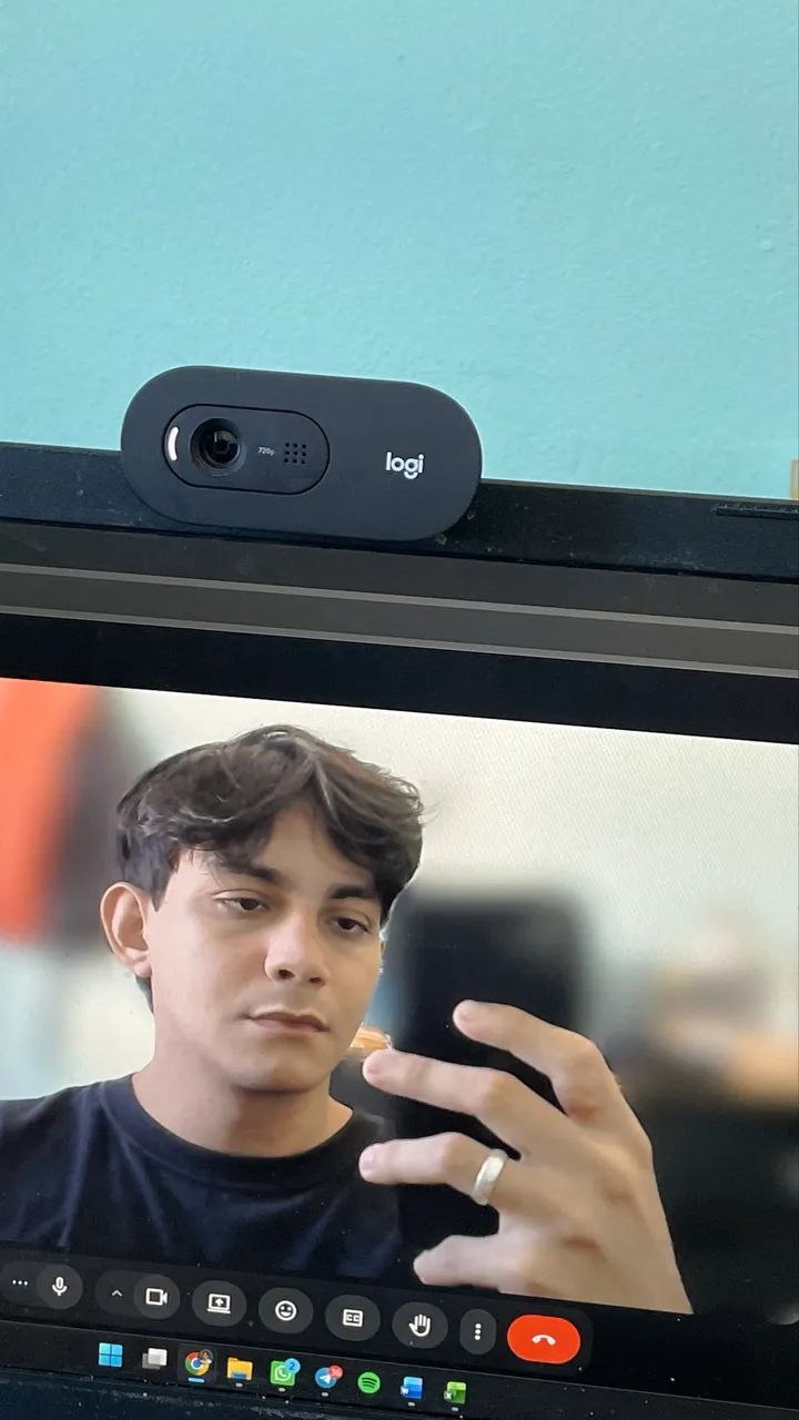 Câmera HD Webcam Logi C270 - Seminova - Foto 2