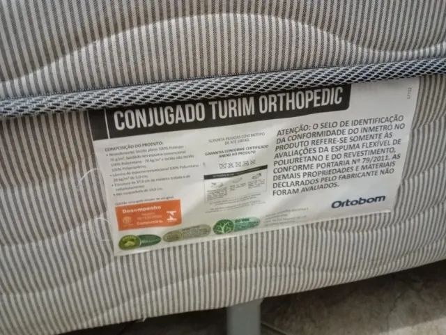 cama box solteiro conjugada Ortobom - Foto 2