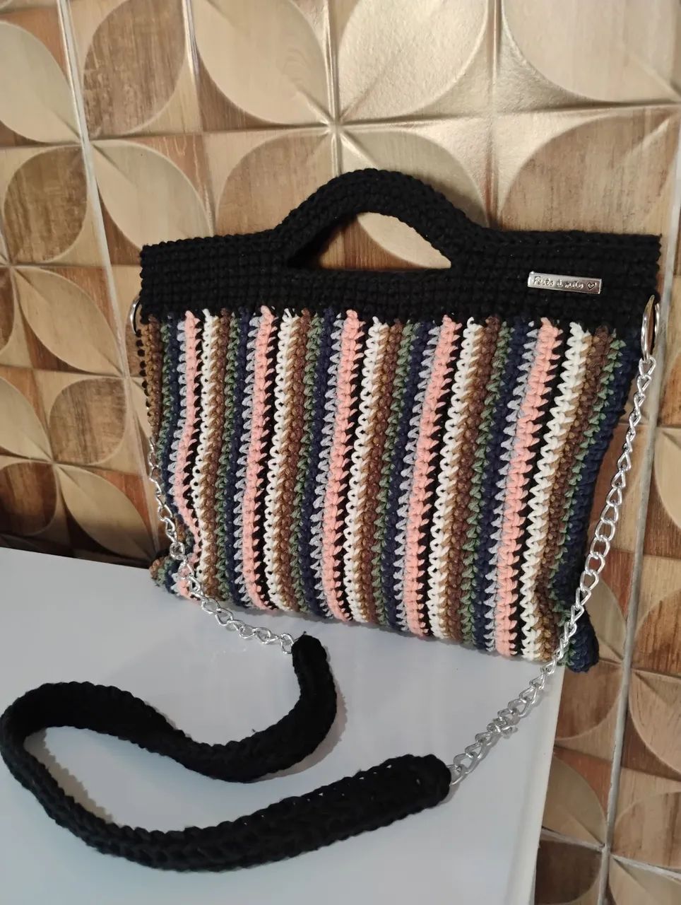 Bolsa em crochê 