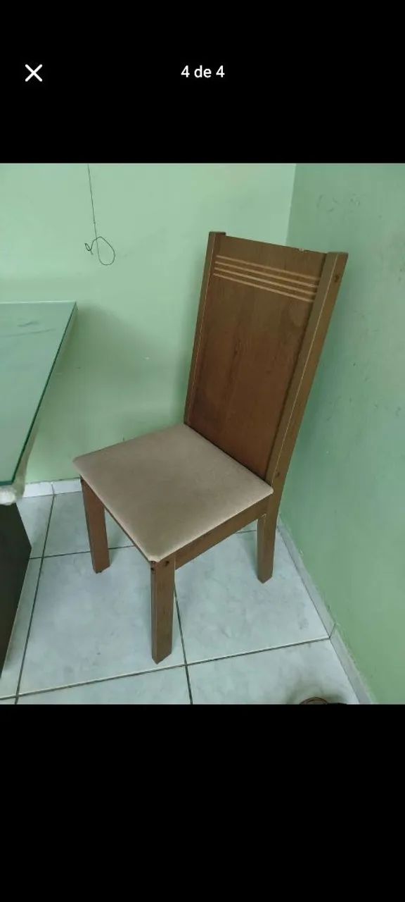 CONJUNTO MESA COM 6 CADEIRAS  - Foto 4