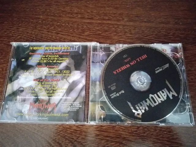cd manowar on wheels live - Foto 3