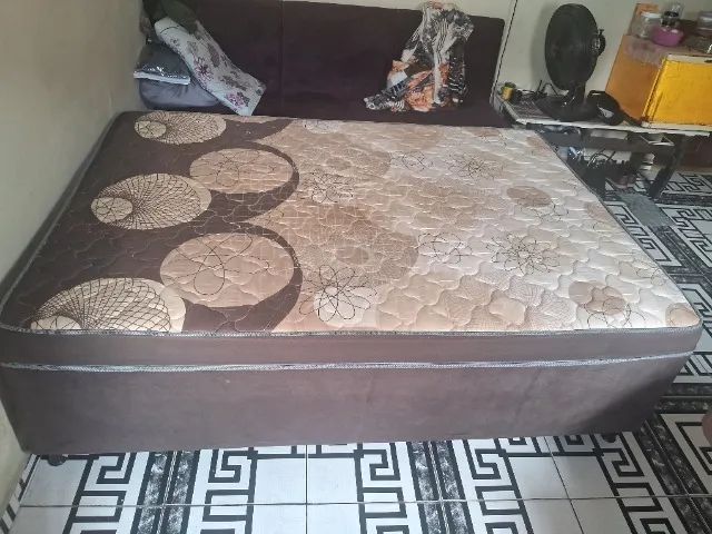 Cama casal nova 