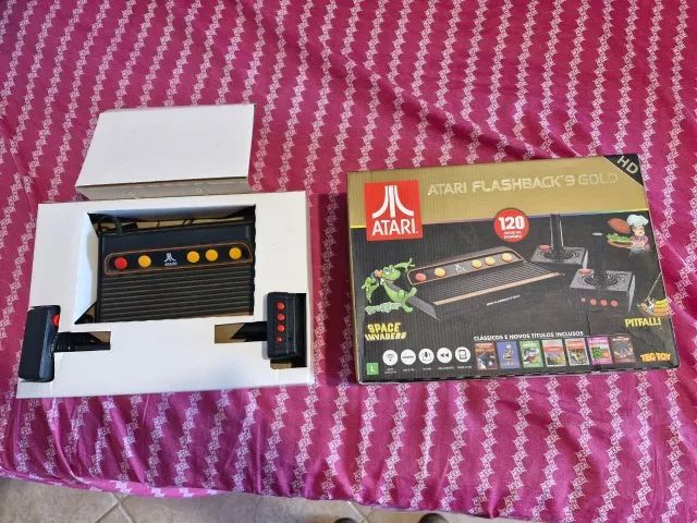 Atari Flashback 9 Gold Console Hdmi Com 120 Jogos de Fábrica - Foto 5