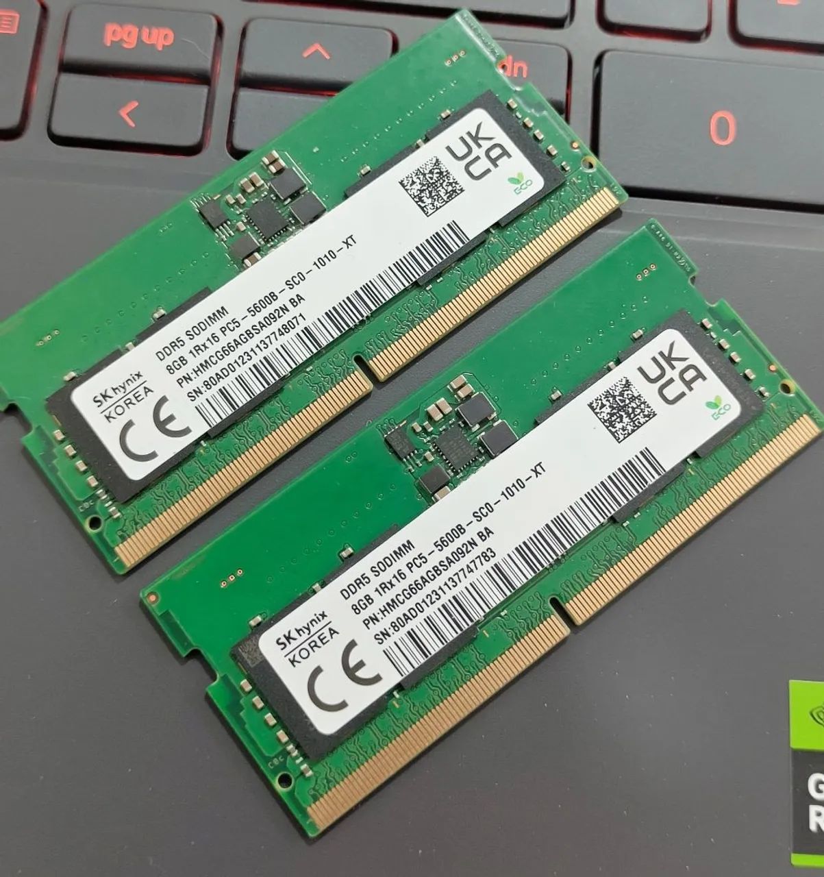 MEMÓRIA DDR5 PARA NOTEBOOK 5600MHz 2X8GB - Foto 4