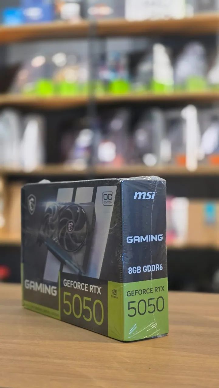 Placa de vídeo MSI Gaming RTX 5050 8GB - Nova e lacrada - Foto 3