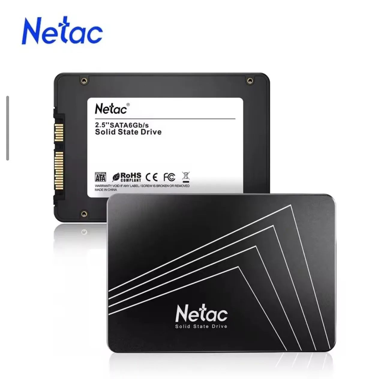 SSD 128GB NETAC + ENTREGA GRÁTIS E 90 DIAS DE GARANTIA!