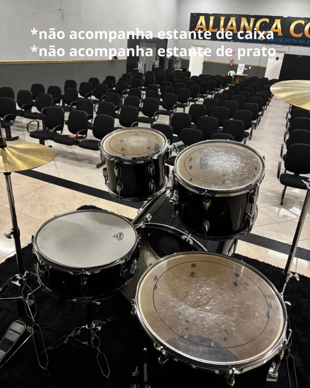 Bateria Michael Trinity - seminova - Foto 5