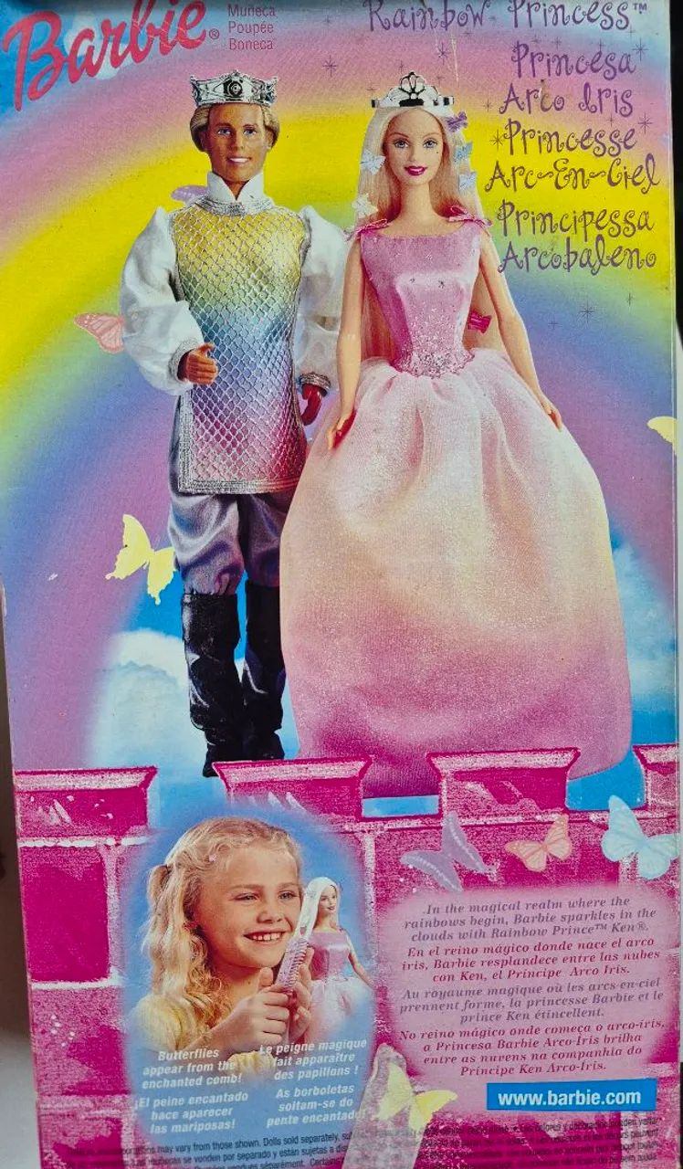 Barbie Princesa Arco Íris - Foto 5