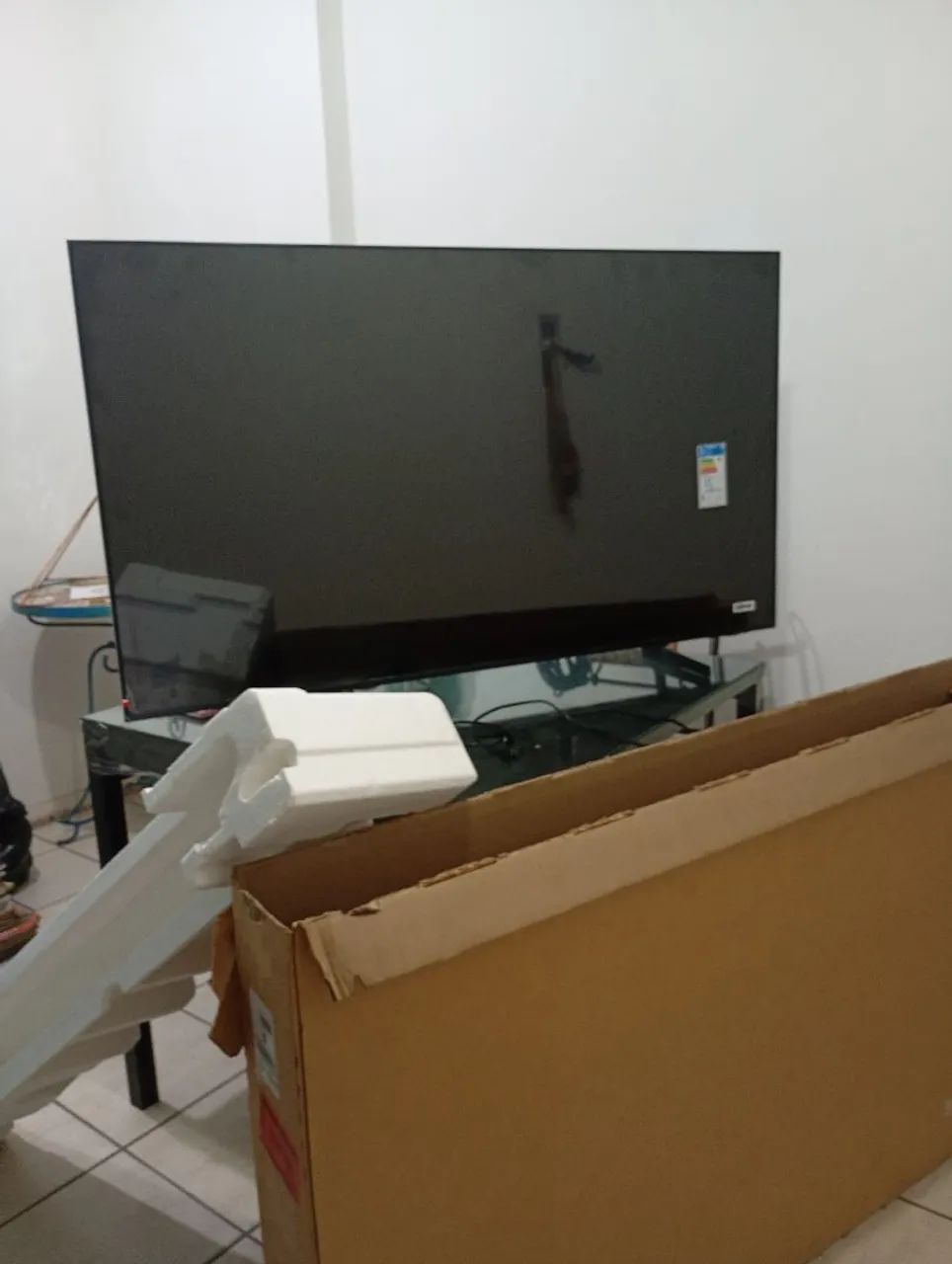 Smart TV Samsung 55" Crystal 4K - Zera na Caixa! - Foto 3
