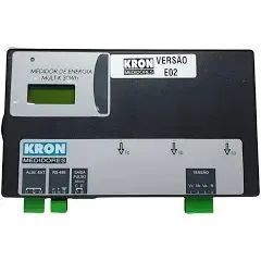 medidor de energia mult-k30wh KRON versão E02 - Foto 2