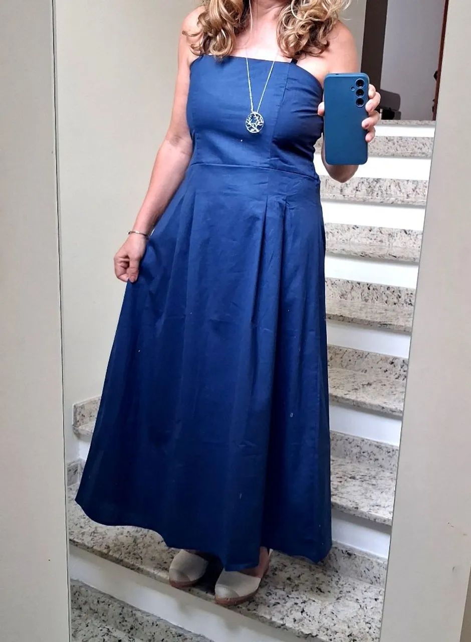 Vestido em algodão tam 38 ao 42 - Foto 3