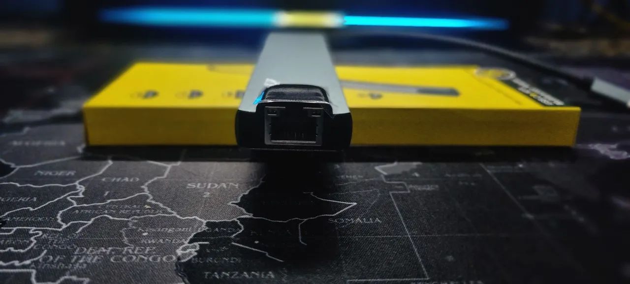 ? Hub USB 8 em 1 | HDMI, RJ45, USB-C, USB-A, SD e MicroSD - Foto 2