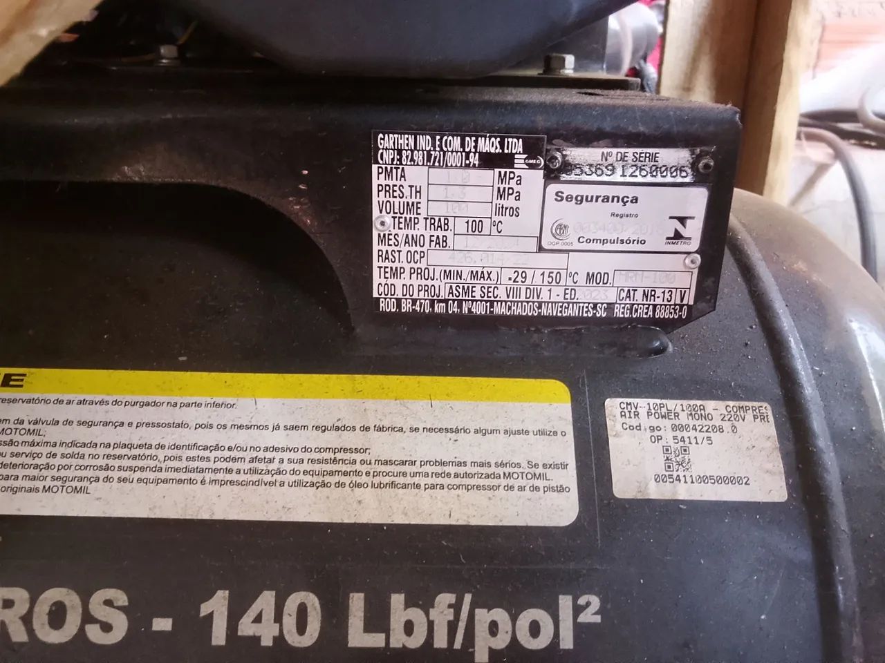 Compressor e lavadoura de pressão  - Foto 5