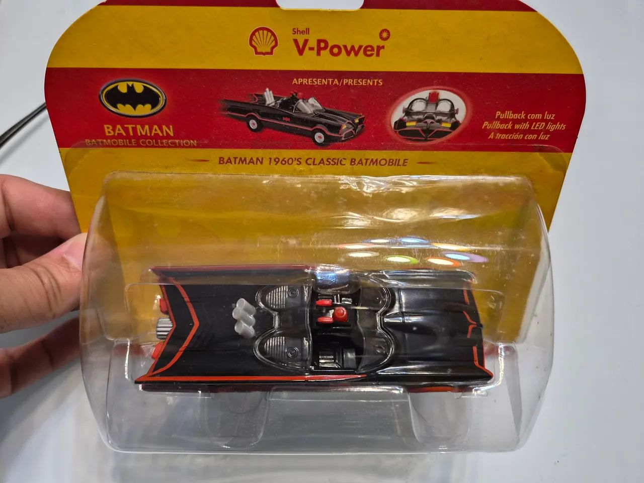 Carro do Batman 1960 Shell no blister - Foto 4