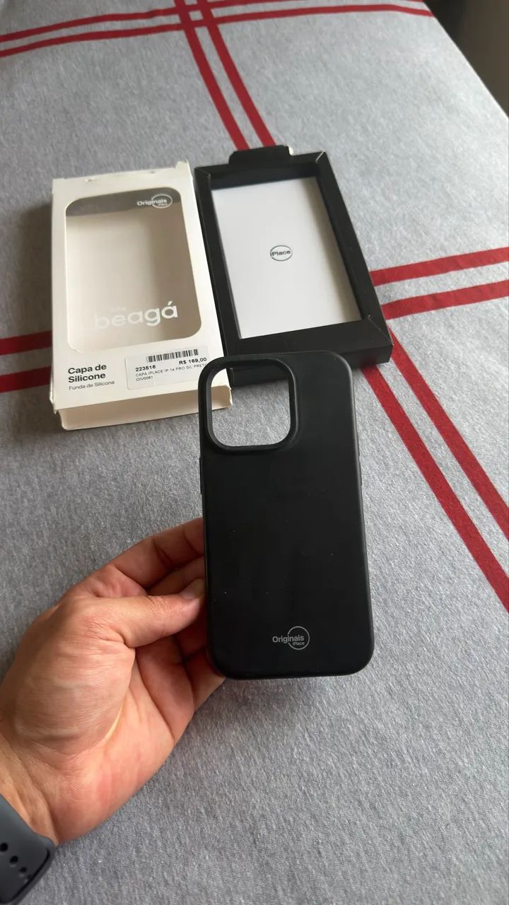 capa de silicone iplace beagá iPhone 14 Pro - Foto 3