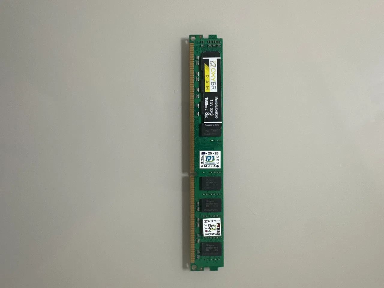 8GB de memória ram DDR3