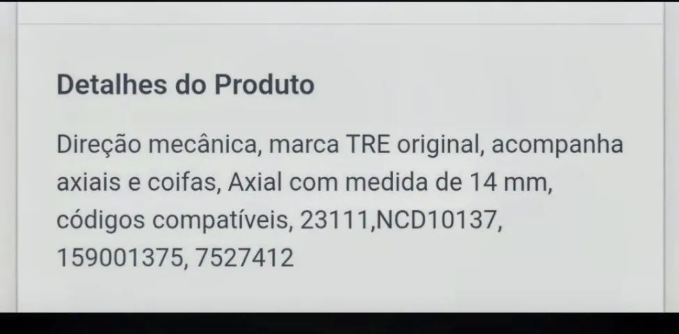Caixa de direção
