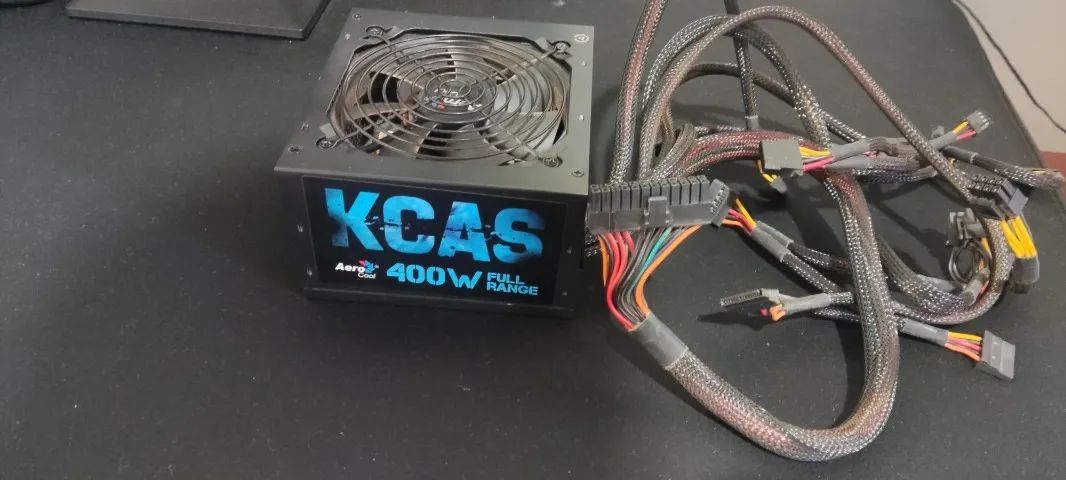 Fonte Aerocool KCAS 400W 80 Plus - Funcionando Perfeitamente - Foto 3