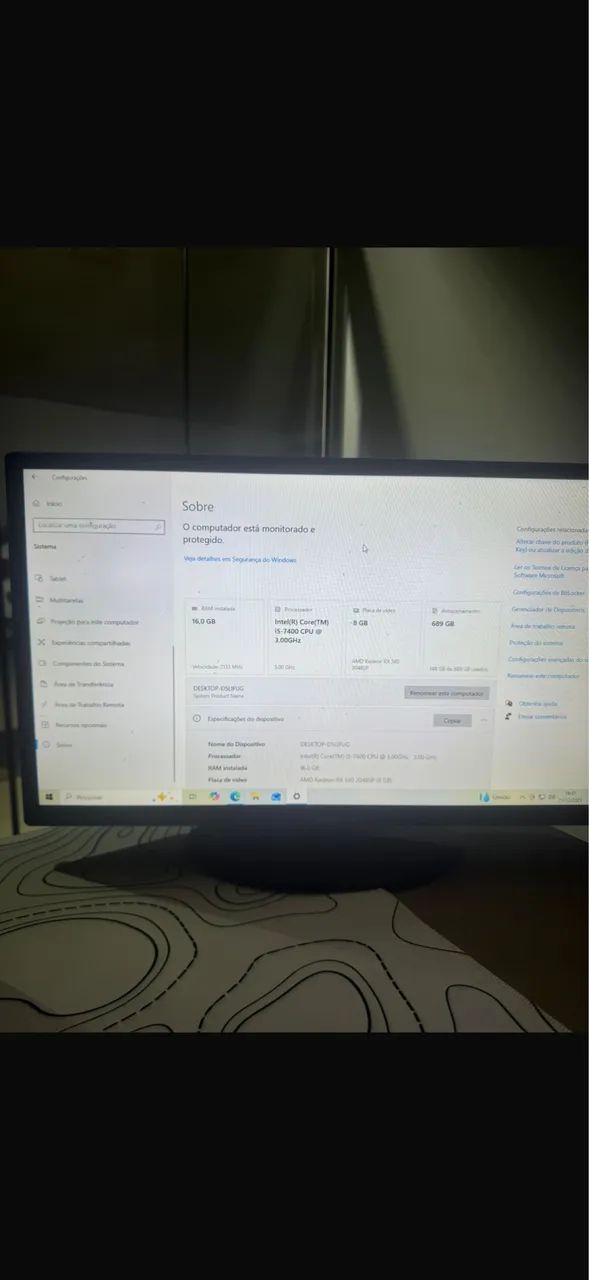 Computador completo só 1800