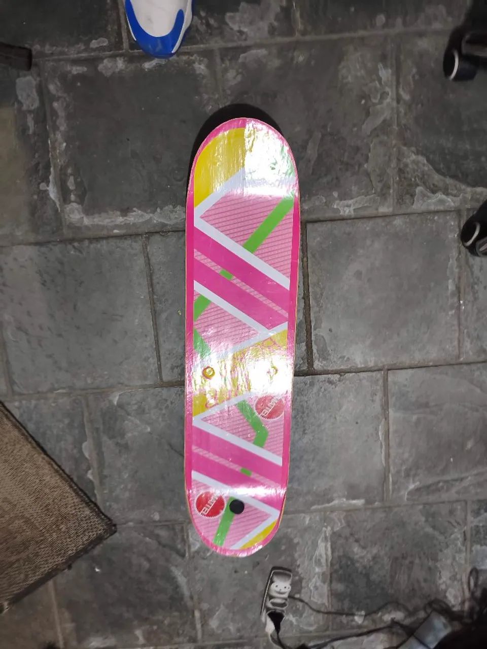 Lindo Skate de De volta para o Futuro decoração  - Foto 3