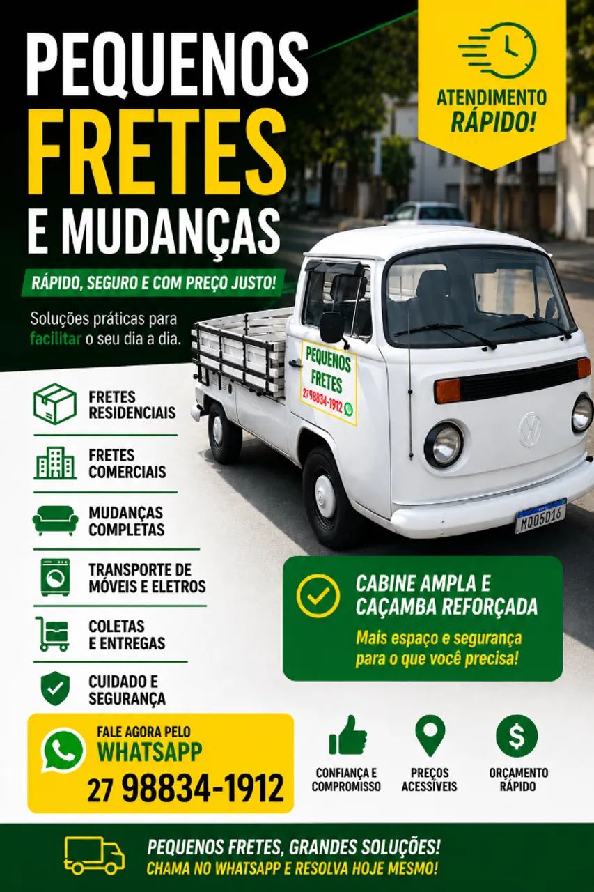 Frete e mudança