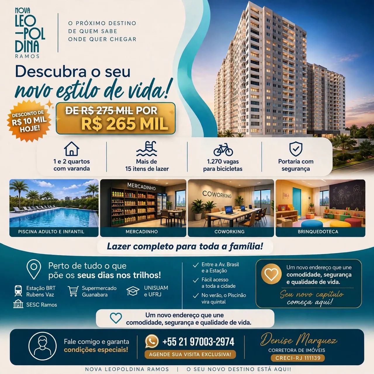 Apartamento na planta