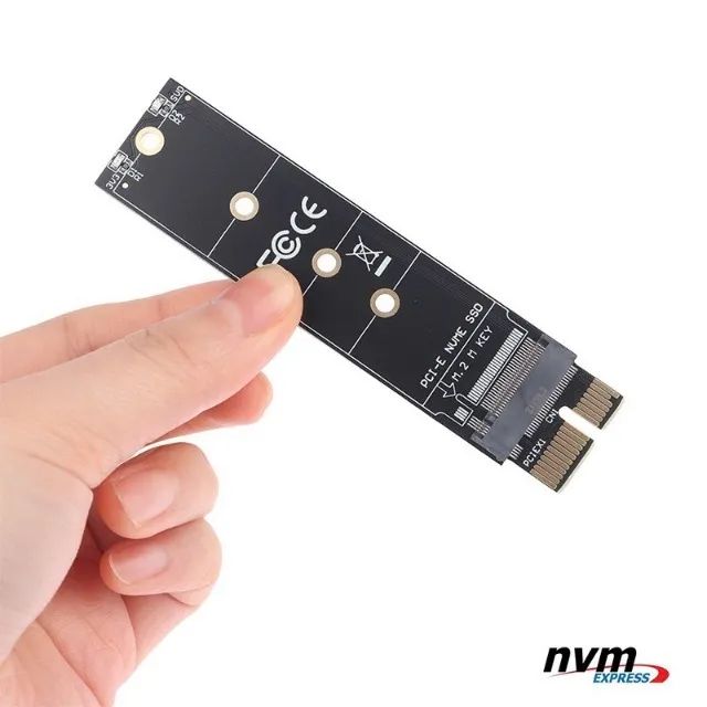 Adaptador PCIe para SSD M.2 NVMe 