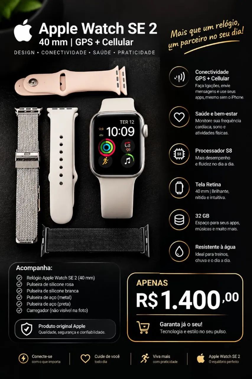 ? Apple Watch SE 2 ? 40mm GPS + Cellular