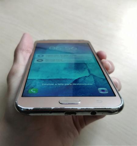 Samsung Galaxy J7 Duos SM-J700M Original Dourado - Foto 2